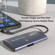 Leitor de Cartão TF/CF: USB-C para CompactFlash - imagem 4