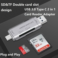 Leitor de Cartão Micro SD 2 em 1 USB-C 3.0 - imagem 1