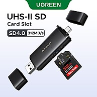 Leitor de Cartão UGREEN USB-C e USB 3.0 – Leve seus arquivos a qualquer lugar! - imagem 1