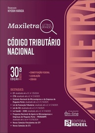 Código Tributário Nacional (CTN) - Edição 2025 Maxiletra: Leitura Clara e Atualizada - imagem 1