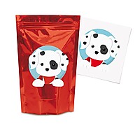 Lembrancinha Festa Cachorrinhos: Kit 8 Saquinhos Zip - imagem 1