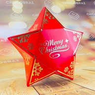 Lembrancinha Natal Estrela: 10 Caixas Clássicas - imagem 1