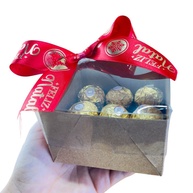 Caixas Kraft com Tampa Acetato 10x10x6 cm - Ideal para Doces e Lembrancinhas - imagem 2