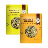 Kit 2 Granolas Crisp Sachê Miss Croc: Lemon Pepper, Mostarda e Mel - imagem 2