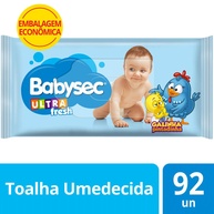 Lenço Umedecido Babysec Galinha Pintadinha: Cuidado e Frescor! - imagem 1