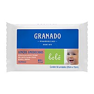 Lenço Umedecido Granado Bebê: Calêndula e Cuidado! - imagem 1