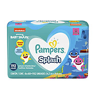 Lenço Umedecido Pampers Baby Shark – 192 Unidades de Cuidado - imagem 1