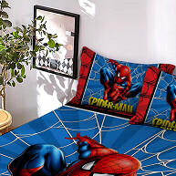 Lençol Casal Homem-Aranha: Aventura no Quarto! - imagem 1