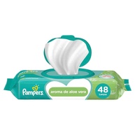 Lenços Umedecidos Pampers Aloe Vera: Limpeza Suave e Hidratação para o Bebê - imagem 1