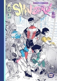 Shin Zero: Mangá Vol. 1 - A Lenda dos Heróis Uberizados + 4 Cards Exclusivos - imagem 2