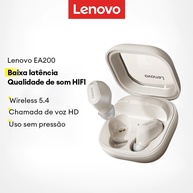 Lenovo EA200: Fone Bluetooth com Cancelamento de Ruído - imagem 1