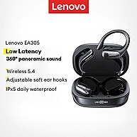 Lenovo EA305: Fone Bluetooth com Áudio Imersivo e IPX4 - imagem 1