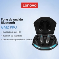 Lenovo GM2 PRO: Fones Bluetooth Gamer 🚀 - imagem 1