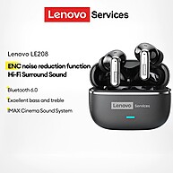 Lenovo LE208: Fones Bluetooth Gamer Imersivos - imagem 1