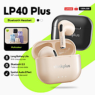 Lenovo LP40 Plus: Fones Sem Fio com Baixa Latência - imagem 1