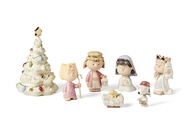 Conjunto de Estatuetas Lenox Peanuts Natal - 7 Peças em Porcelana Multicor - imagem 2