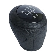 Manopla Bola de Câmbio Onix Prisma Cobalt Spin 5 Marchas - Preta com Lente Preta (Encaixe Pressão) - imagem 1