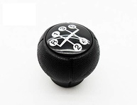 Manopla Bola Câmbio Corsa Novo, Montana, Meriva e Prisma - Lente Preta Premium - imagem 2