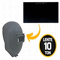 Lente de Solda Ton 10: Proteção Essencial - imagem 1