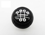 Manopla Bola Câmbio Corsa Novo, Montana, Meriva e Prisma - Lente Preta Premium - imagem 4