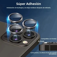 Protetor de Lente para iPhone: Estilo Glitter e Proteção Total - imagem 2