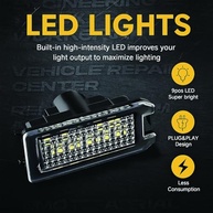 Ilumine Sua Placa com LED: Lâmpadas Brancas para Maserati Levante, Fiat 500 e Dodge Viper - imagem 4