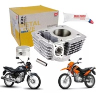 Combo Cilindro Metal Leve Original: Potencialize sua CG Titan, Fan e NXR Bros 125 (2009-2015) - imagem 1