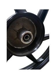 RODA DE LIGA LEVE 1.60X18/11.85X18 6 PALITOS YBR 125 FACTOR 2013 (PAR) PRETO - imagem 3