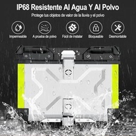 Bauleto Moto Alumínio 45L: Alta Resistência, Antifurto e Impermeável - Leve 2 Capacetes! - imagem 3