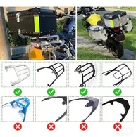 Bauleto Moto Alumínio 45L: Alta Resistência, Antifurto e Impermeável - Leve 2 Capacetes! - imagem 5