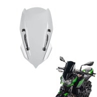 Para-brisa Esportivo Fumaça Leve para Kawasaki Z400 (2019-2024) - Viseira de Bolha Dupla - imagem 1
