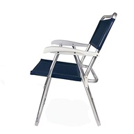 Cadeira Master Sannet em Alumínio Azul – Leve, Resistente e Confortável para Ambientes Internos e Externos - imagem 5