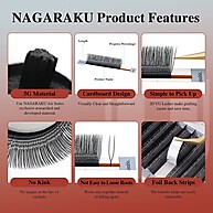 Cílios Postiços Nagaraku Air: Volume Natural e Leve! - imagem 2