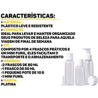 Kit Viagem Cosméticos: Organize e Leve! - imagem 2