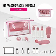 Kit Viagem Jacki Design: Organize e Leve! - imagem 2