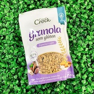 Kit 4 Granolas de Aveia Sem Glúten Leve Croc: Tradicional, Light, Coco e Amêndoas, Zero Açúcar - imagem 3