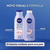 Nivea Óleos Essenciais Flor de Cerejeira e Jojoba 400ml – Hidratação 24h com Toque Leve - imagem 2