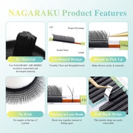 Cílios YY NAGARAKU Air: Volume e Leveza! - imagem 2