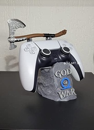 Suporte para Controle PS5 e PS4 God of War Ragnarok - Machado Leviathan Temático - imagem 3