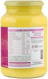 Manteiga Ghee Leviora Sal do Himalaia 500g - imagem 4