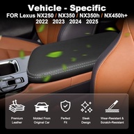 Capa Console Central Couro PU Premium para Lexus NX 2022-2025 | Conforto e Proteção - imagem 5