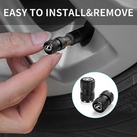 Tampas de Haste de Válvula Premium para Lexus: Proteção e Estilo para Seus Pneus - imagem 4
