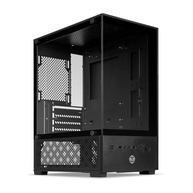 Gabinete Gamer TGT Legion | Mini-Tower | Vidro Temperado Frontal e Lateral | Preto | TGT-LGN-BK - imagem 1