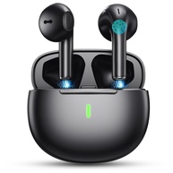 Fones de Ouvido Bluetooth 5.3 Sem Fio: Som Imersivo e Liberdade Total | Preto Fosco - imagem 1