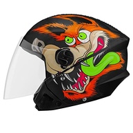 Capacete Aberto Pro Tork New Liberty 3 Coyote Fosco Preto - Segurança e Estilo para Sua Pilotagem - imagem 2