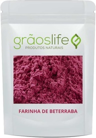 Farinha de Beterraba 500g - Grãos Life - imagem 1