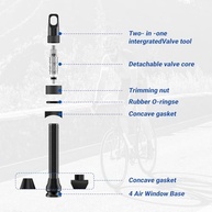 Kit Haste Válvula Presta CooSpo Tubeless - Liga Superleve 44/50/60mm | MTB e Estrada - imagem 5