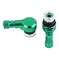Tampas de Válvula 90° Liga de Alumínio Verde - Segurança e Praticidade para Sua Moto - imagem 3