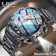 LIGE: Smartwatch com Lanterna e Monitor de Saúde - imagem 1