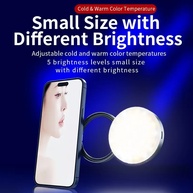 Mini Ring Light Magsafe: Selfie Perfeita em Qualquer Lugar! - imagem 2